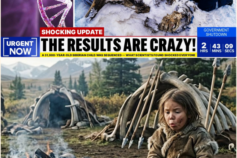 A 31,000-Year-Old Siberian Child Was Sequenced — What Scientists Found Shocked Everyone