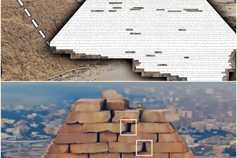 Closest Look Ever at How Pyramids Were Built