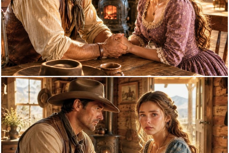 The Train Brought Her Too Young—The Cowboy Swore, “I’ll Wait as Long as It Takes”
