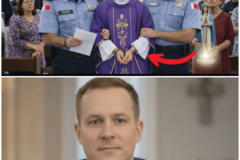 A Priest Was Handcuffed During Consecration at a Mass Dedicated to Virgin Mary But Jesus Intervened