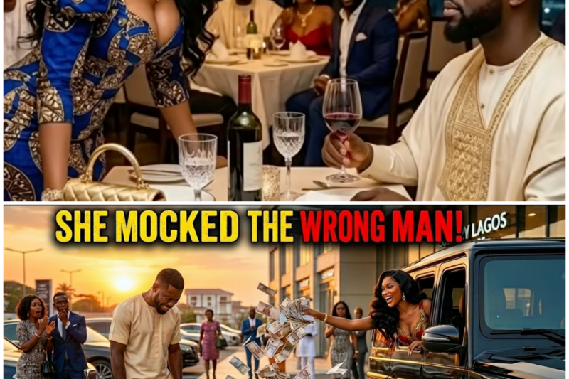 She Threw Money at Him and Called Him Poor… What Happened Next Shocked Everyone!