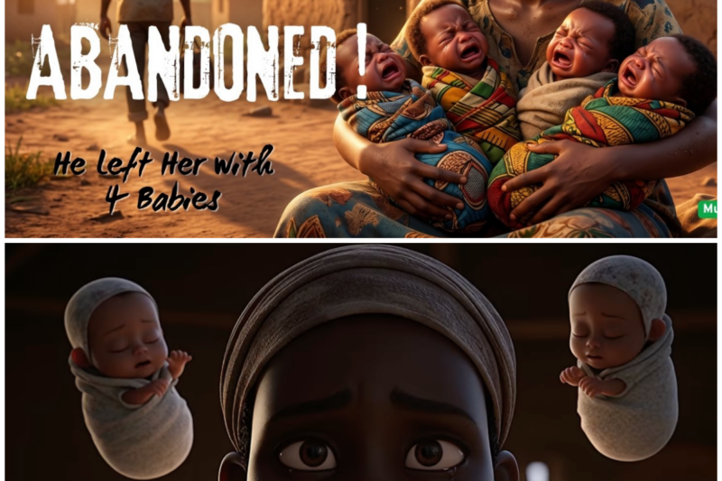 He Abandoned His Wife with 4 Newborns… KARMA FOUND HIM.