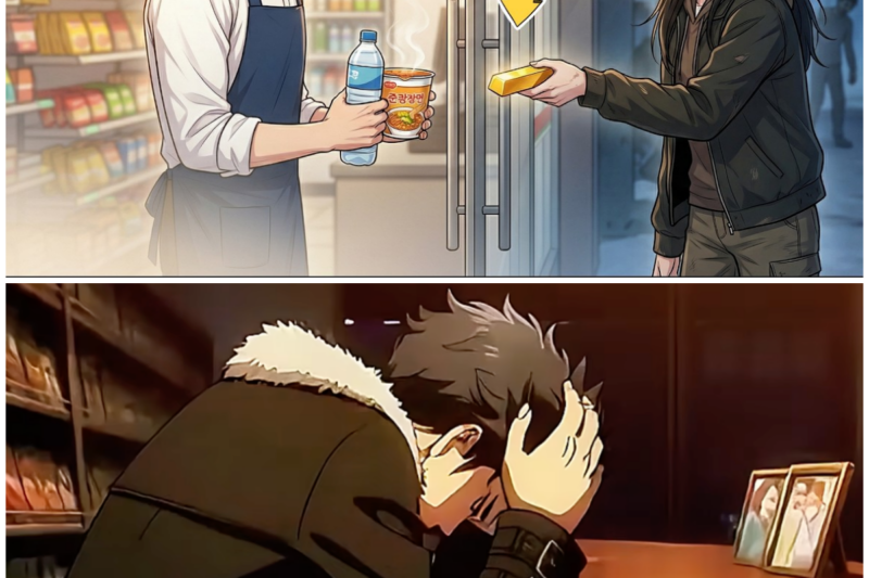 He Got a Store Between the Real World and the Apocalypse, and Trades Instant Noodles for Gold