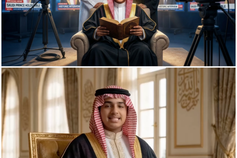 15 Year Old Saudi Royal Prince and Entire Family Goes Viral for Conversion to Christianity