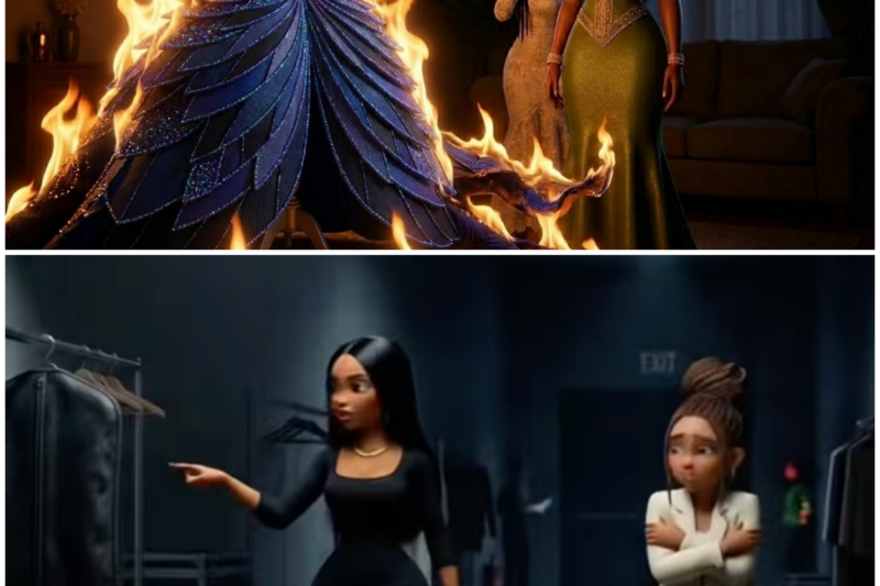 She Spent 4 Months Sewing Her Dream Dress — Her Best Friends Burned It The Night Before.