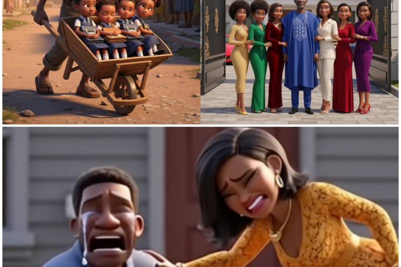 She Abandoned Her Husband And Six Daughters Because He Was Too Poor 25 Years Later….