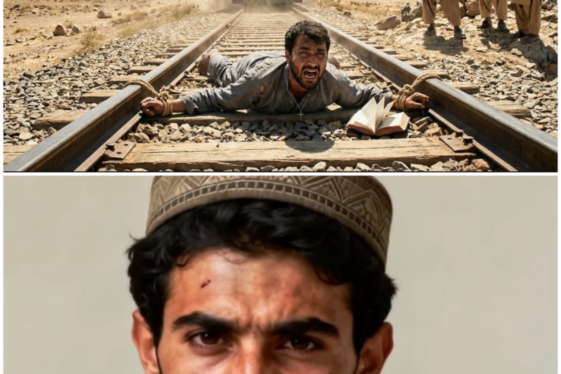 Taliban Soldier Ties a Christian to Railway, The Train Came, Then JESUS SAVES HIM