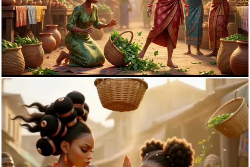 SHE SLAPPED THE ‘UGLY’ VILLAGE GIRL Unaware She Was the Prince’s Forbidden Bride