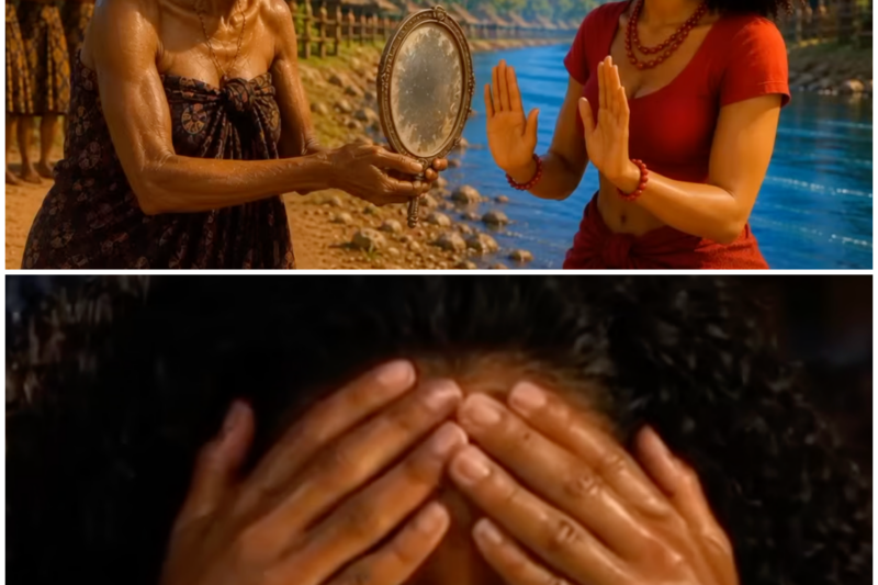 The Old Woman Gifted Her An Old Mirror To Thank Her For Her Kindness…… Then This Happened 
