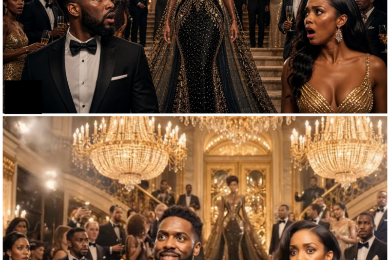 They Mocked His African Ex at the Royal Gala, Then She Arrived in the Dress That Ruined Them All