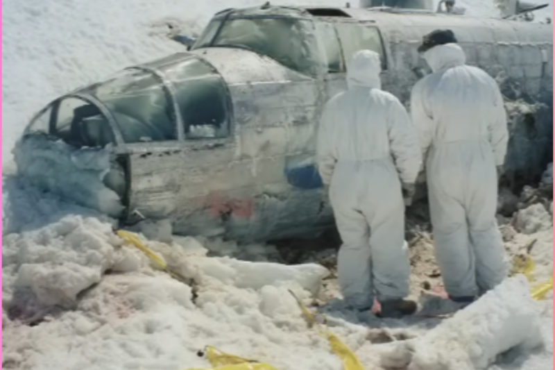 A WWII Bomber Vanished in 1944 — 60 Years Later Hikers Found It Frozen in a Glacier