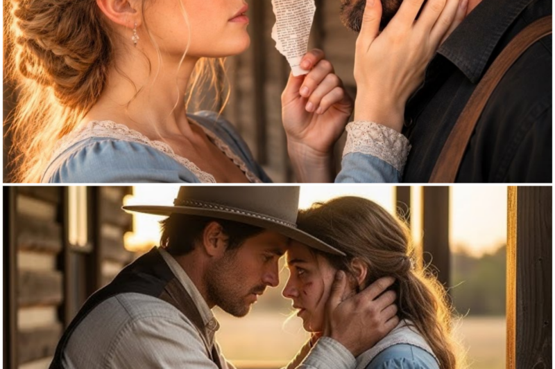 “Don’t Be Afraid of Me,” the Cowboy Whispered – And the Bride Saw the Truth