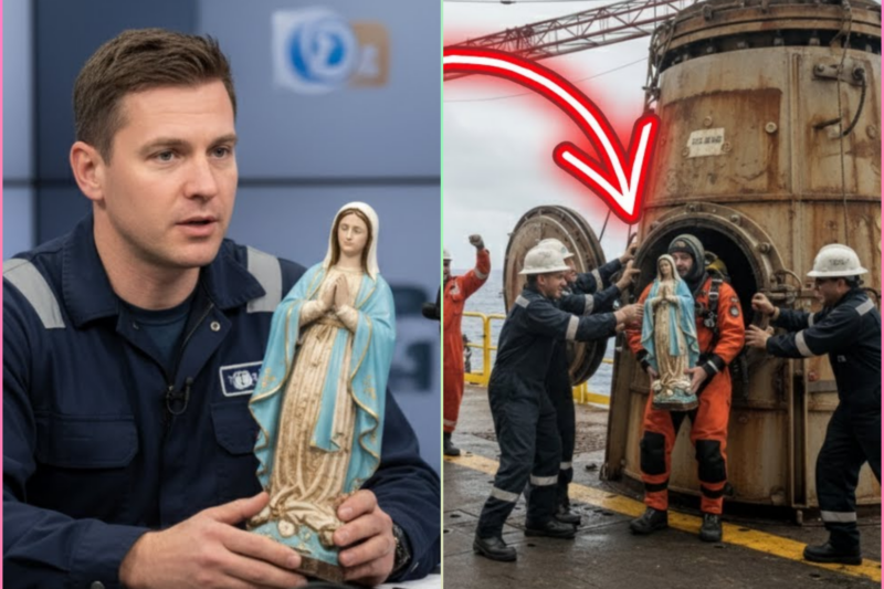 Diver Finds Virgin Mary Image at the Bottom of the Sea… What They Saw SHOCKED Everyone