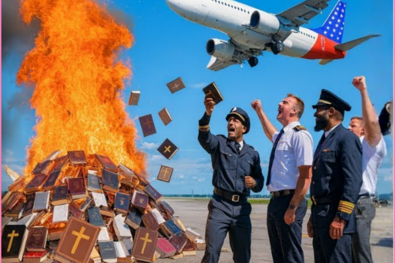 Muslim Pilots burn BIBLES at Jeddah Airport… but a MIRACLE shocked everyone