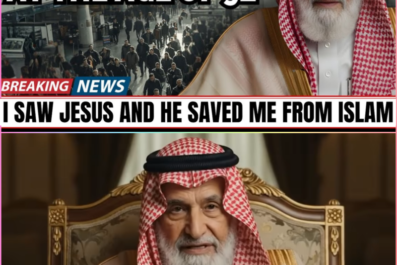 92-Year-Old Saudi Royal Patriarch Goes Viral for His Baptism — He Finally Tells All