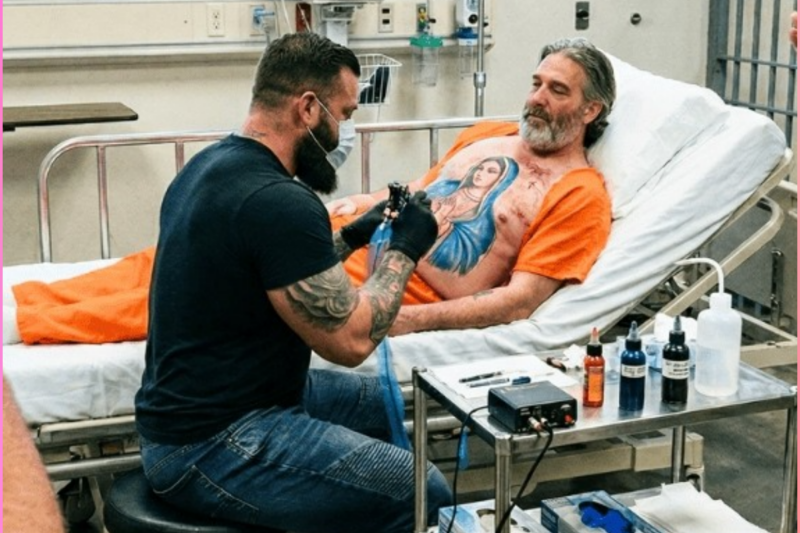 Before the Execution, He Asked for a Tattoo of the Virgin Mary… And This Happened