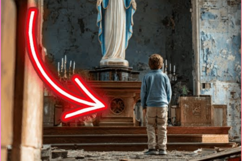 4-Year-Old Orphan Flees and Is Found in Abandoned Church… What He Said About Virgin Mary SHOCKED