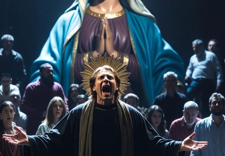Actor MOCKED the Virgin Mary on Stage… What Happened SHOCKED Everyone