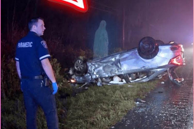 Virgin Mary at the Crash? Paramedic Sees Woman Protecting Victim. Police Say There Was NO ONE There