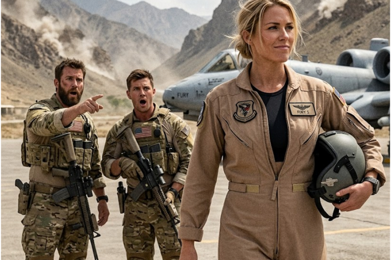 The SEAL Team Lost Hope – Until Her A-10 Screamed Over the Ridge