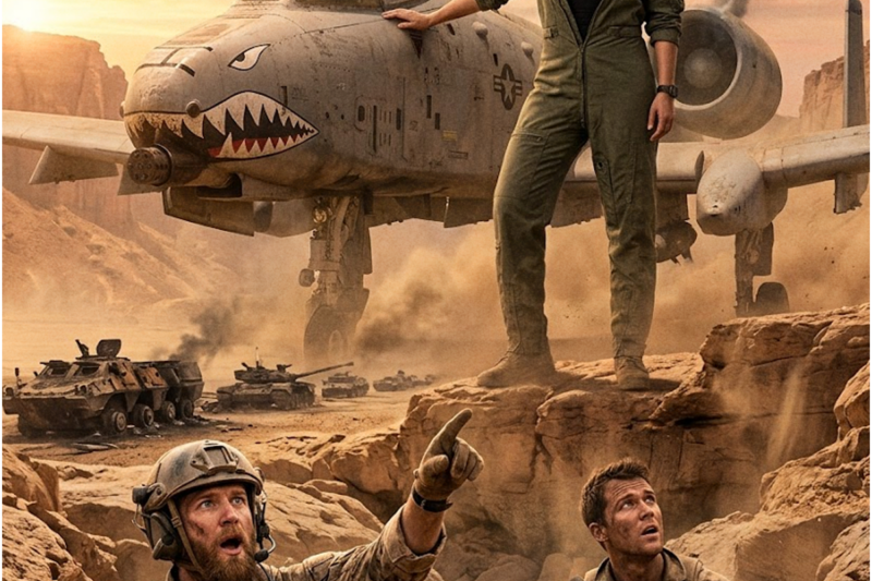 The Colonel Said No One Was Coming – Until an A-10 Rose From the Sand!