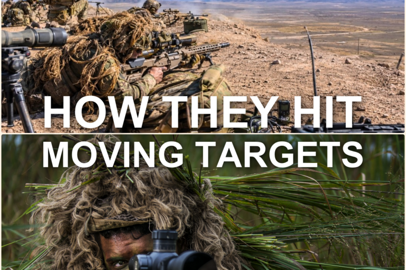 Nobody Expected U.S. SNIPERS to Hit MOVING Targets Like THIS