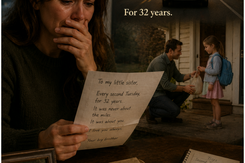 My Brother Drove 90 Miles Every Second Tuesday For 32 years. When He Died, I Found Out Why…