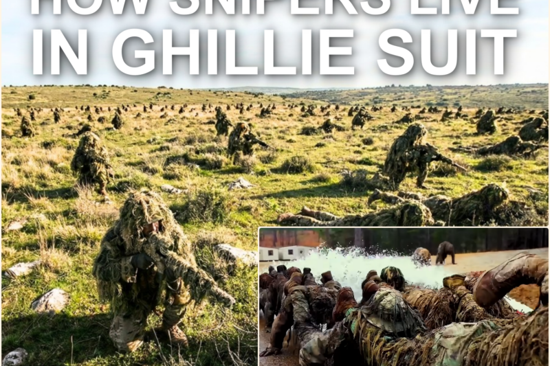 How Army Snipers Eat, Sleep & Survive 72 HOURS in a GHILLIE SUIT Without Moving