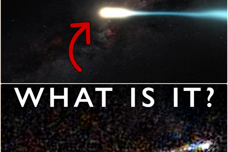 Hubble Spotted Something HUGE Hurtling Through Space