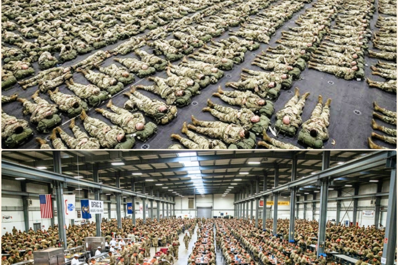 How 5,000 SOLDIERS Eat, Sleep and Work at the LARGEST US Army Base in Europe
