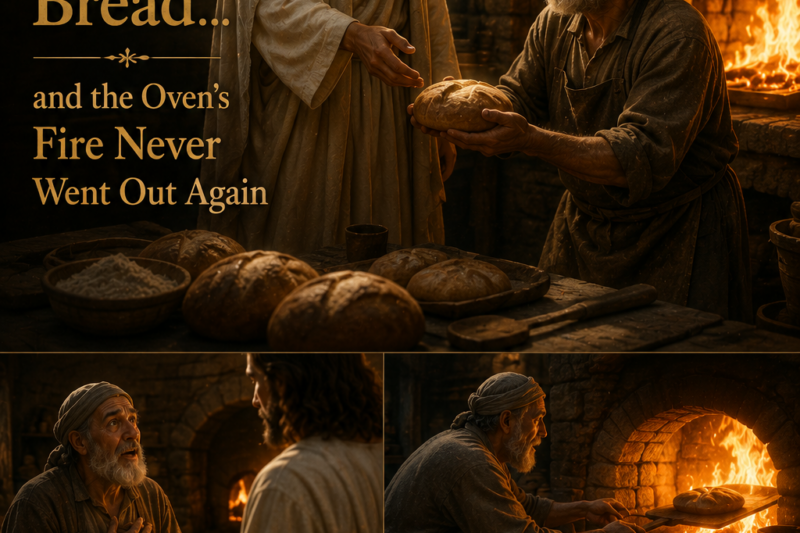 Jesus Only Wanted a Single Piece of Bread… and the Oven’s Fire Never Went Out Again