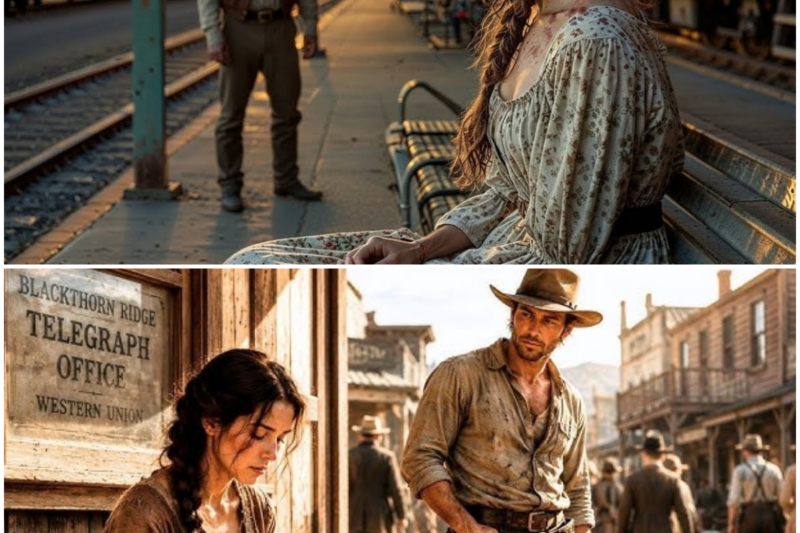 She Hid Her Scarred Face in Tears — Until the Silent Cowboy Said, “You’re Safe You’re with Me”