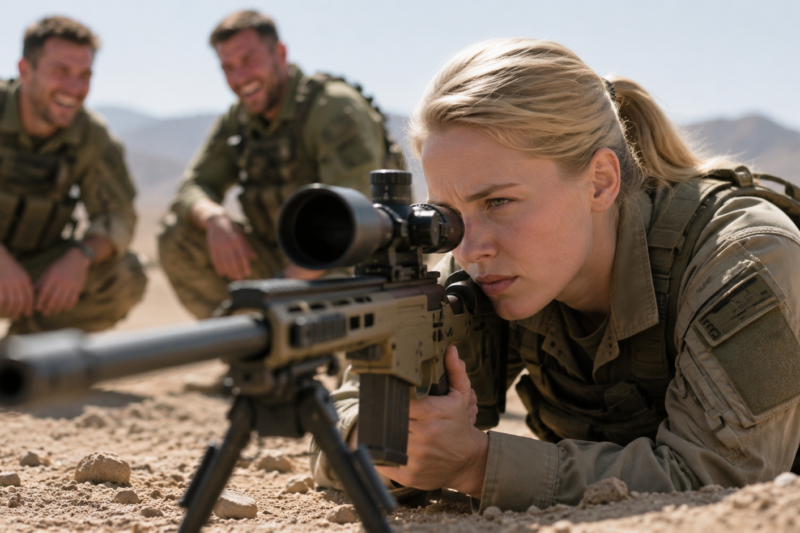 The General Asked, “Any Snipers Here?” — After 13 Misses, a Simple Woman Hit Target at 4,000m