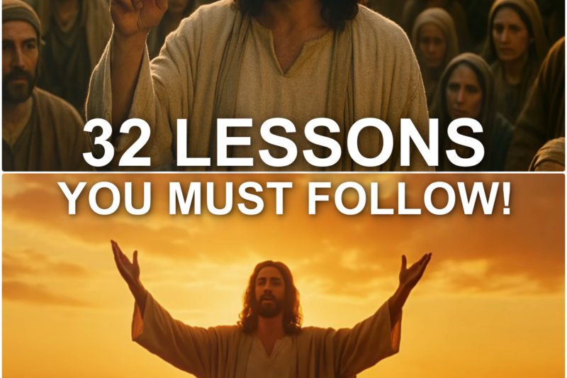 32 Powerful Lessons of JESUS to Guide You Every Day