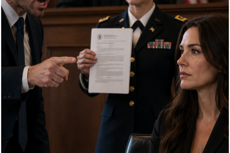 My Husband Called Me a Liar in Court – Seconds Later, a Military Doctor Proved Him Wrong