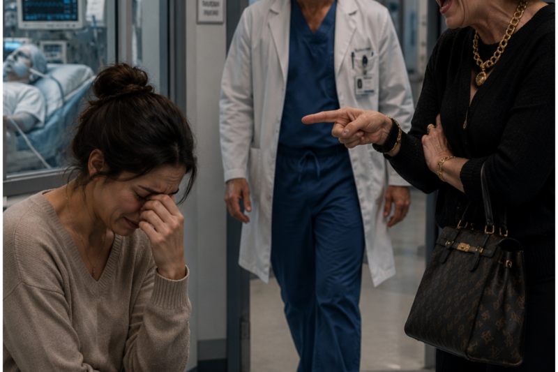 My Ex-Mother-in-Law Mocked Me at the ICU – Then the Chief Surgeon Walked In