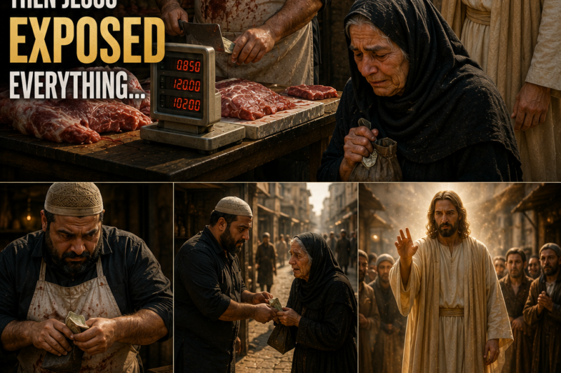 A Muslim Butcher Stole From a Poor Widow Every Week… Then Jesus Exposed Everything…