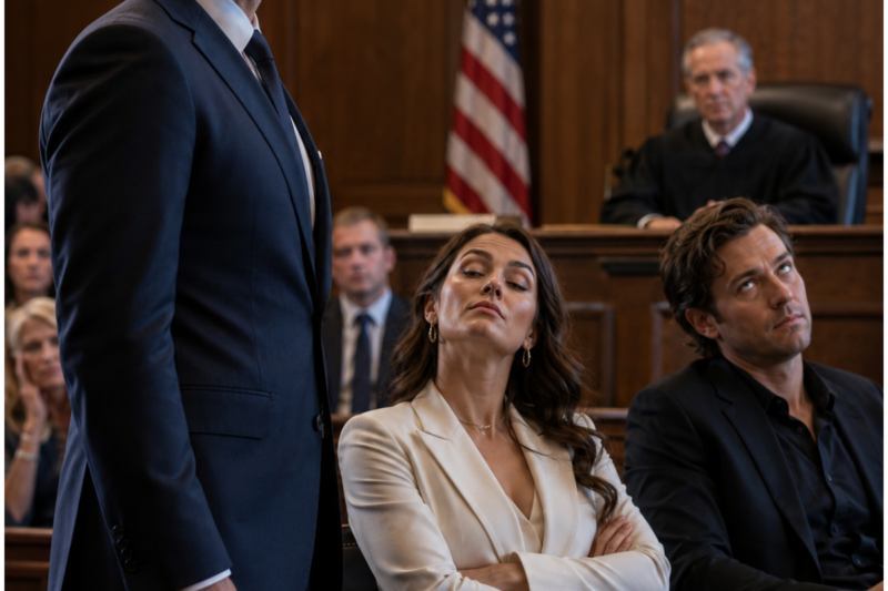 My Ex Wife And Her New Lover Rolled Their Eyes When I Walked Into The Courtroom, But The Judge W