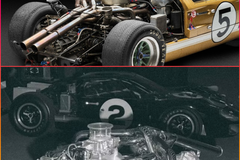 The Ford 427 side oiler engine That silenced Enzo Ferrari 1966