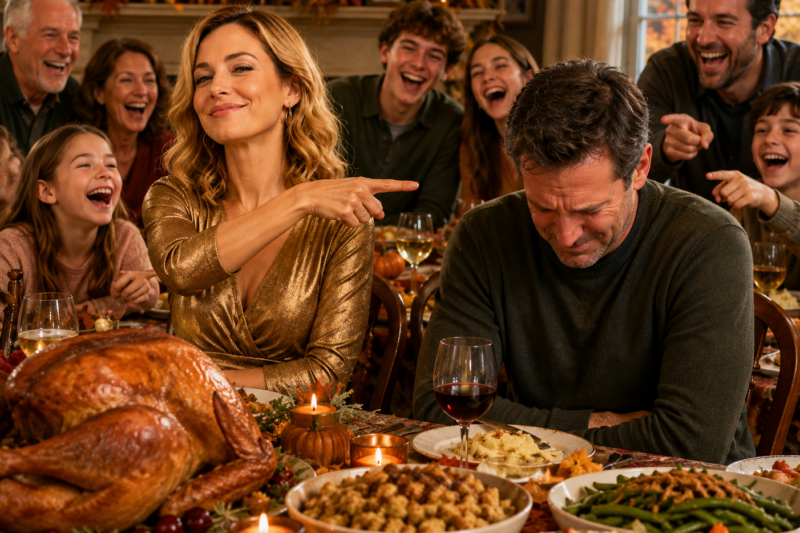 My Wife Mocked Me as “Jobless” at Thanksgiving Dinner – Then Her Uncle Searched My Name and Came Back
