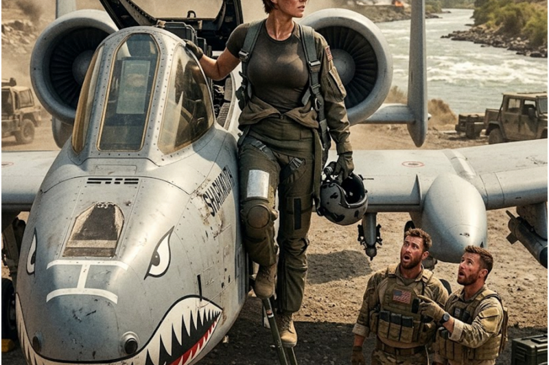 The SEALs Were Trapped by the River – Until Her A-10 Cleared It in One Pass!