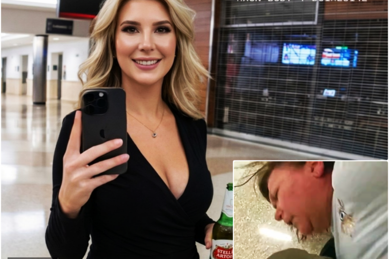 Airport Karen KICKS COP and gets SLAMMED TO THE GROUND