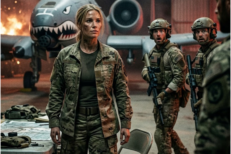 The SEAL Leader Yelled, ‘Anyone Here Know How to Fly?’ – She Stood Slowly and Everyone Froze