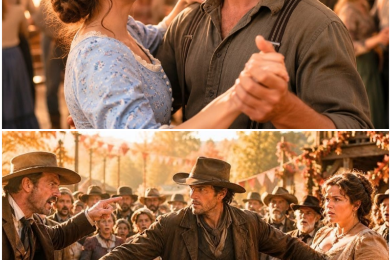 They Forced the Rancher to Marry the Town’s Old Maid – Then He Fell in Love With Her Smile