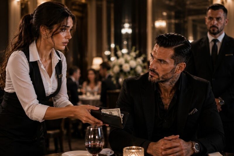 The Shy Waitress Found the Mafia Boss’s Wallet and Returned It—He Was Testing Her