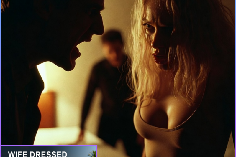 Wife Dressed Tight Short Dress and Went for Meeting, I Followed Her and…