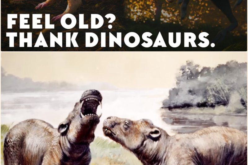 How Dinosaurs May Have Cursed Us With AGING