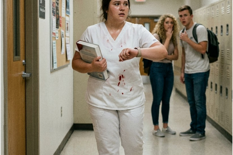 A Shy Nursing Student Missed an Exam to Help a Stranger – The Next Day, a CEO Came Looking for Her