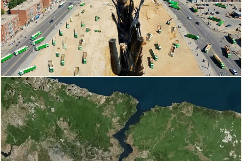 Turkey Cuts a City in Half to Let Ships Pass Through It