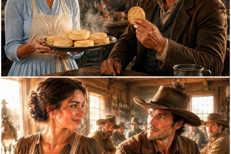 “Who Baked These Biscuits?” The Cowboy Asked – And Everything Changed When He Saw Her Hands